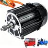 ZHOZHUT 48V-72V Motore Differenziale per Triciclo Elettrico 550W-1200W Motore con Albero A 5 Fori E 16 Denti con Scatola di Derivazione, Motore con Anima in Rame Puro per Tricicli Elettrici,800w,48V