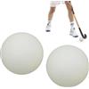 Générique Palla da Hockey Qui - Palline sportive luminose, confezione da 2 palline Dodgeball verdi | Attrezzature da gioco per Hockey con ruote per interni ed esterni, lucide, palle sportive