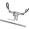 Generic Supporto per canna da pesca in acciaio inox per pesca d'acqua dolce e salata, facile da trasportare e installare, in acciaio inox, portatile, pieghevole, antiruggine