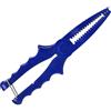 Drawup Pinze portatili in ABS leggere con impugnatura ergonomica da 6 cm, strumento di rimozione dell'amo per surf, pesca a mosca, 20,5 cm (blu)
