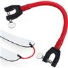 CHILDWEET Connettore Controllo e Lattice Rosso da Sci per Portatile Punta Accessorio Essenziale per Allenamento della Forma Colore Casuale Principianti dello Sci