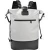 Generisch Borsa da viaggio, 25 litri, con chiusura e borsa robusta, zaino da trekking, per campeggio, attività all'aperto, alpinismo, trekking, palestra, sport, ciclismo, grigio., Siehe Beschreibung