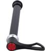 Caswynlife Blocco a sgancio rapido per forcella anteriore da 12 x 100 mm, per mountain bike, in lega di alluminio, nero, 65 g (15 x 100 mm)