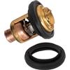 CCXTOTOM Termostato 60 gradi parte di ricambio 66M-12411 66M-12411-00 66M-12411-01-00 compatibile con fuoribordo 4 tempi 2.5HP 4HP 8HP 15HP 30HP 40HP 50HP 60HP 70HP 80HP