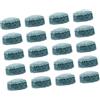 ENWWCH 40pcs Consigli for Stecche da Biliardo for in Pelle PU Testa di Ricambio for Professionali Accessori for Giochi Interni ed Esterni per Snooker