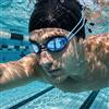 HTNEDNST Occhialini da immersione unisex per adulti, anti-appannamento, confortevoli, occhiali da nuoto regolabili