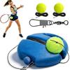 Dawhare Solo Tennis Trainer Rebound Ball, 2026 Aggiornato Portatile Tennis Pratica Parete, Palla da Tennis su Corda, 4 Colori Portatile Tennis Movimento Trainer per Trapani e Parchi (Blu)