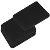 Elnwnnkc 4 protezioni regolabili per parastinchi da sci, assorbimento degli urti, in schiuma, per calcio, sci, snowboard, sci