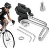 Générique Supporto per luce per forcella da bicicletta - Supporto per lampada da bicicletta, supporto | accessorio per bicicletta multifunzionale morsetto di supporto per faro per sentieri di montagna