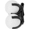 Tyenaza Porta Palline da Golf,Pallina da Golf Clip, Portapalline da Golf Professionale, Accessorio per Attrezzi da Golf per Amanti, Clip sulla Cintura (Nero)