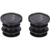 BBB BHT-92S Tappi Manubrio Finitura Carbon (2pz)