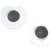 Drawup Accessorio professionale per stecca da biliardo, in lega di alluminio, con foro portachiavi, 44,5 mm (argento)