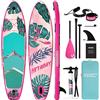HITABAY Tavola SUP Gonfiabile Stand Up Paddle Board 320cm, Tavola da Paddle Surf Unisex Adulti, Carico Massimo 150kg con Kit Accessori Completi per Mare Lago Fiume Principianti
