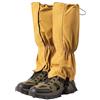 Kivivaka Ghette per trail impermeabili, per esterni, per escursionismo, arrampicata, sci, supporto per caviglia in rete leggera e traspirante, 40 cm (giallo)