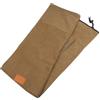 Drawup Custodia portatile per canna da pesca, 140 cm, in tela, per mulinelli e reti, pieghevole, per esterni, con manico, verde, Marrone, 1,2 m, Design portatile