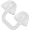 WAGHAVEN Spina per naso impermeabile per nuoto, immersioni, surf, nuoto, comodo tappo protettivo in silicone