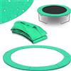 Generic Copertura per molle per trampolino, misura universale, 4,3 m, tappetino di sicurezza impermeabile con cinghie per uso interno ed esterno, protezione durevole, facile installazione
