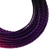 Eminchu Trecce per Motociclette Decorazione Elegante per Casco a Ventosa per Ciclisti 23,6 Pollici Fibra Chimica Multicolore