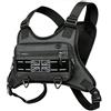 VDONES Borsa da corsa tattica impermeabile da uomo, borsa sportiva per jogging, ciclismo, lavoro ed escursionismo, Nero , Sportivo