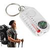 Generico Hiking Compass - Small Temperature Gauge Keychain, Portable Handheld