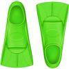 Xisnuient Pinne Corte da Nuoto in Silicone per Bambini e Adulti, Pinne Allenamento per Piscina, Snorkeling e Immersioni, per Principianti, Potenziamento Muscolare Gambe (Verde,X-L)