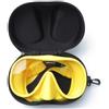 ZUZZEE Maschera per immersioni e snorkeling con lente in vetro temperato, vestibilità regolabile, per standard di sicurezza certificato CE per sport subacquei (bianco)