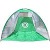 KINGDUO 200x140cm Pieghevole Facile Golf Colpire Gabbia Pratica Rete Allenatore per Club Allenamento Golf Rete Sport Aiuto Mat Driver Ferro