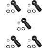 Tuminita 5X Bicicletta Freno Un Disco Idraulico Tubo Ago Testa Oliva per XT XTR Ciclismo Accessori Freno Nero