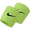 Nike POLSINI BASSI SWOOSH WRISTBANDS Verde limone, Taglia unica