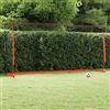 Ordellia Porta da calcio 184 x 91 x 124,5 cm, in acciaio, pieghevole con rete, borsa per il trasporto e ancoraggio a terra, resistente alle intemperie, per giardino, prato, campo sportivo, allenamento