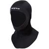 Chewtoyo Cappuccio per immersioni, 5 mm, in neoprene, termica, con drappeggio sulle spalle, protezione solare, per snorkeling, surf, sport acquatici