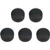 ENWWCH 10 Pz Professionale Cue Tips Sala da Biliardo Antiusura Nero Pool Tip Snooker 13MM per Snooker
