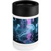 VstaDank Frigorifero rigido a forma di meduse Cyber per un trasporto facile e resistente, refrigeratore isolato con ritenzione del ghiaccio, resistente alle perdite, portatile, ideale per campeggio, concerti