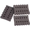 Drawup EVA Schiuma Freccia Resto 3pcs Set 12 Slot Separatore Holder per Arco Compound Longbow Storage Protection Gear