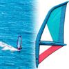 Generic Tavola gonfiabile con base girevole a 360° e finestra trasparente per windsurf avventura