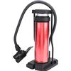 Bediffer Mini Pompa da Bici Pompa a Pedale Portatile in Alluminio per Biciclette Motociclette Ideale per il Gonfiaggio in Movimento 5 Colori (Rosso)