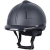 TAIZhiChen Casco da Equitazione Ventilato Casco Sportivo da Equitazione Visiera Curva, Nero, S