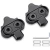 Zxglxinyao Tacchette SPD per pedali Shimano, tacchette SPD SL con piastre antiscivolo, flottaggio 12°, per scarpe da MTB da mountain bike e ciclismo indoor