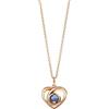 PERIMADE Collana con foto personalizzata con ciondolo a proiezione di immagini personalizzate per donne, testo personalizzato e amore in 100 lingue Collana con ciondolo a forma di cuore in argento