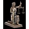 Unbekannt Kniende Greco Dea Giustizia Figura con Tagliacarte Figura-Decorativa Articolo Decorazione Mitologia H 25,5 CM