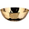 Alessi CR02/21GGD Joy n.11 Cestino Rotondo, Acciaio Inossidabile 18/10/Oro, 21 cm