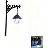 Generic Lanterna a LED per biblioteca, stile vintage, lampada decorativa per libreria, angolo lettura, lampada da tavolo rustica, illuminazione ornamentale per studio, camera da letto, decorazione per la casa