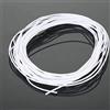 SKYPRO 9,1 m di stoppino bianco lungo per candele in cera piatto intrecciato nucleo in cotone per lampade a olio fai da te forniture per la produzione di candele artigianali