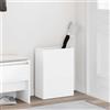 RCODSSK Portaombrelli rettangolare 40 x 20 x 55 cm in materiale di legno, elegante supporto per spazi ristretti e corridoio, porta ombrelloni in bianco