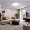 HYBEC - Plafoniera LED Soffitto Quadrata, Lampade Soffitto, Plafoniera Esterno, Lampadario Bagno, Lampada Cucina, 4000ºK, 30W (Pack 2)