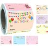 ATBEAMEN 300 etichette adesive con nome, per regali di compleanno, regali di compleanno, etichette adesive per regali, etichette autoadesive per baby shower, scatole per bambini, bomboniere