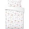 various Copripiumino Lettino 90x120 cm con Federa 40x60, Motivo Rainbow