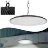 UISEBRT UFO - Faretto da soffitto 500 W, 6000 K-6500 K, luce bianca fredda, IP65, impermeabile, per fabbriche, garage, magazzini