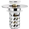 Discoball Filtro per lavandino a forma di palla 26-40mm/30-45mm, filtro per lavandino, tappo di ricambio per lavandino del bagno, tappo di scarico a scomparsa