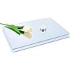 OLYCRAFT 2pz 30.5x20.3cm Piastrelle Rettangolari In Vetro A Specchio Spessore 2.5mm Specchi Decorativi In Vetro Specchio Piatto Portacandele per Parete Tavolo Matrimonio Mobile Centrotavola Fai Da Te